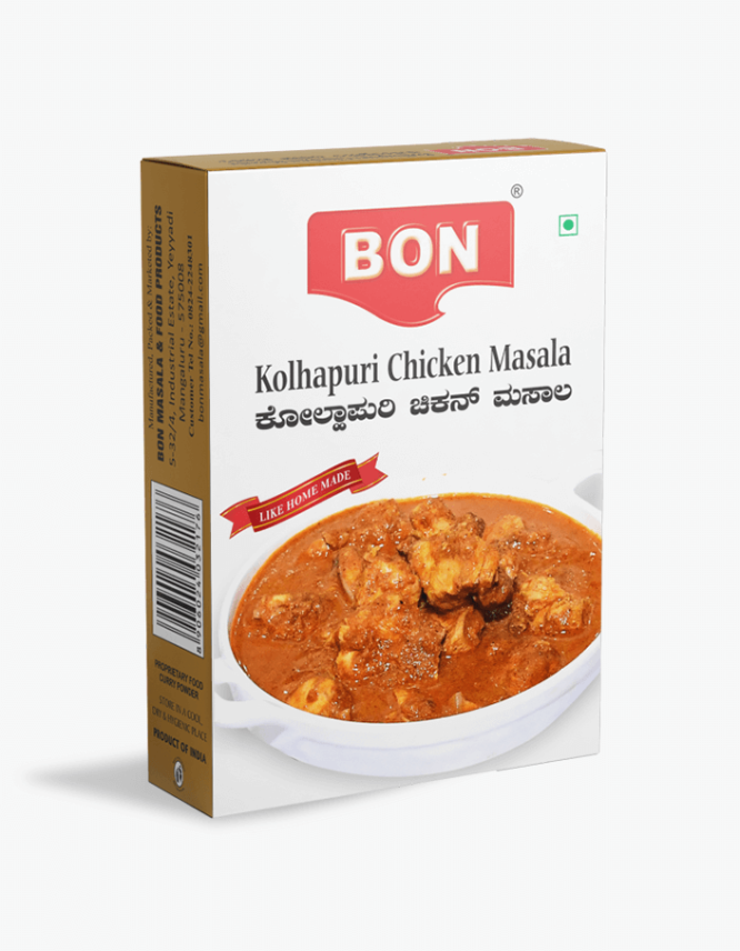 Kolhapuri Chicken Masala - BON Masala & Food Products