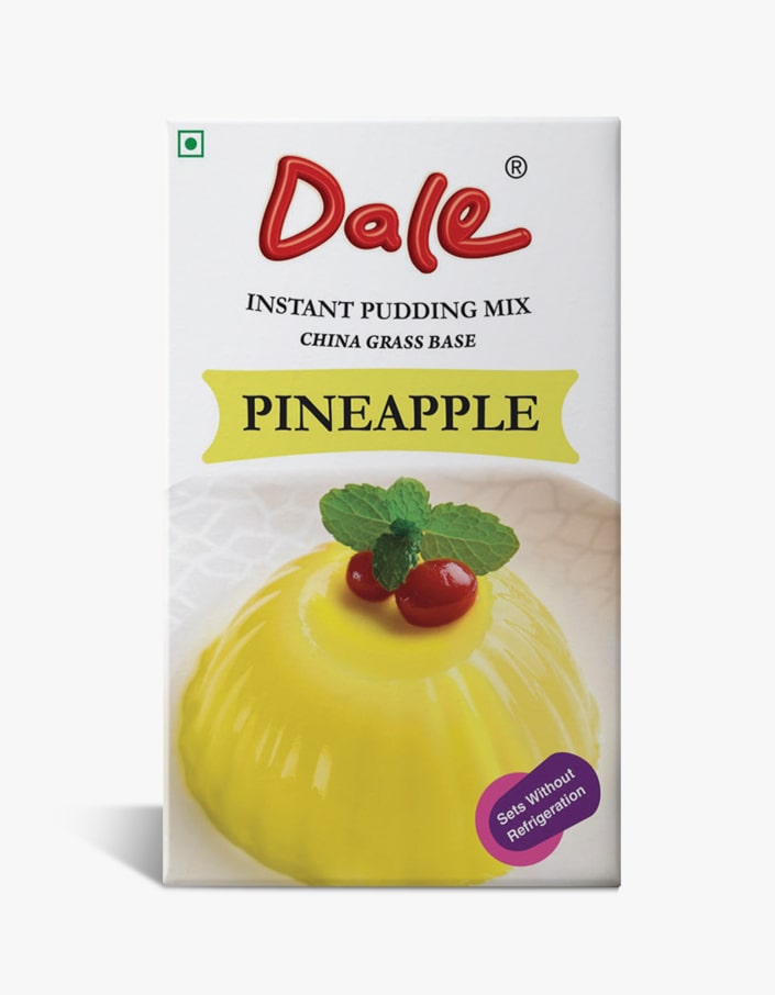 Dale instant pineapple pudding mix